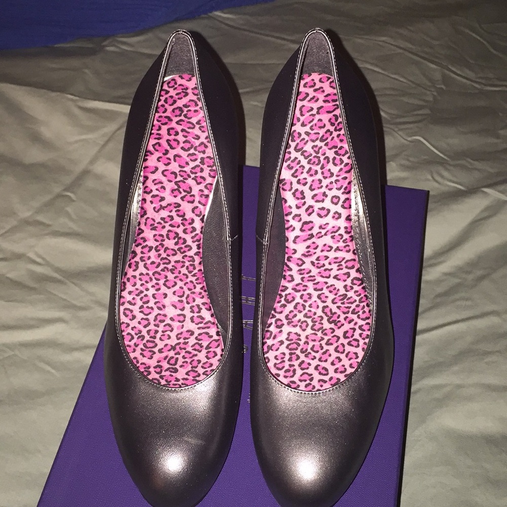 Stuart Weitzman Silver Platform Pump - image 1